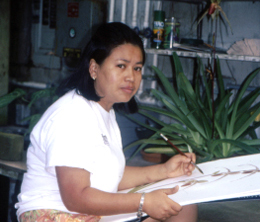 Neera Joshi at Marie Selby Botanical Gardens (MSBG) - 2002