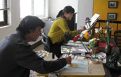 Students at studiopetals